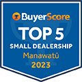 BuyerScore TOP 5 SMALL DEALERSHIP Manawatū 2023